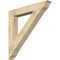 Ekena Millwork Traditional Traditional Rough Sawn Bracket, Douglas Fir, 6"W x 44"D x 44"H BKT06X44X44TRA01RDF - alternate 1